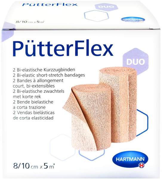 Pütter Flex Duo Binde 8cm 10cmx5m