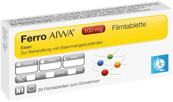 Ferro Aiwa 100 mg 20 Filmtabletten