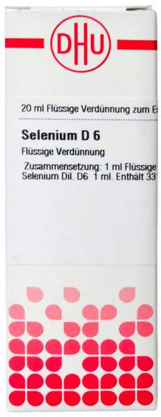 Dhu Selenium Dilution D6 20ml Flüssige Verdünnung