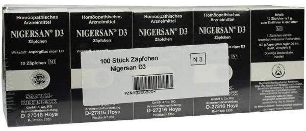 Nigersan D3 100 Suppositorien