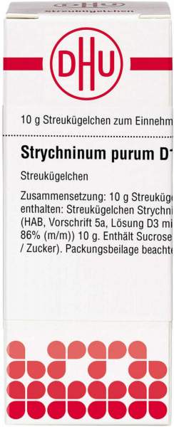 Dhu Strychninum Purum D12 Globuli 10 G
