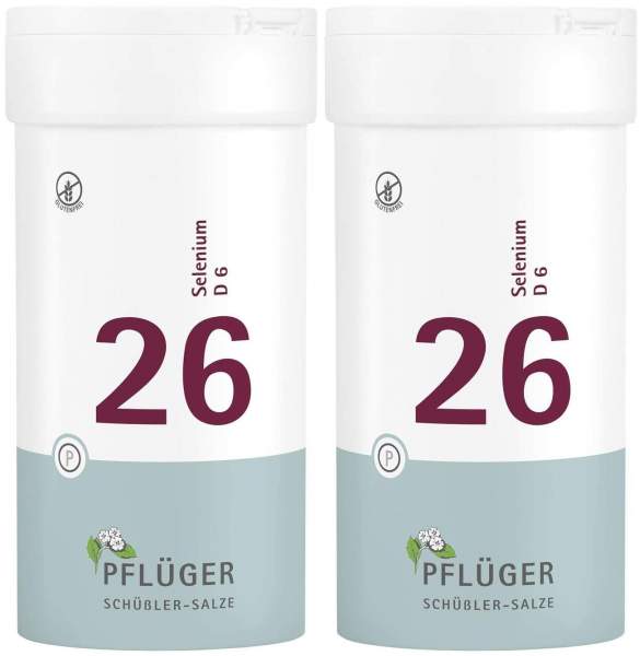 Biochemie Pflüger 26 Selenium D6 2 x 400 Tabletten