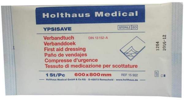 Verbandtuch Ypsisave 60 X 80 cm Mittel Steril 1 Stück