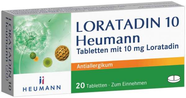Loratadin 10 mg Heumann 20 Tabletten