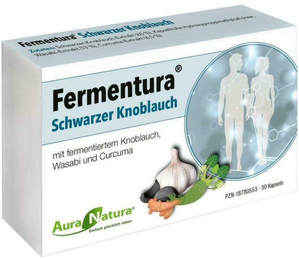 Fermentura Schwarzer Knoblauch 30 Kapseln