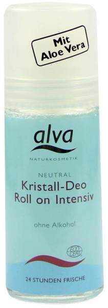 Alva Kristall Deo Roll On Intensiv 50 ml Stift