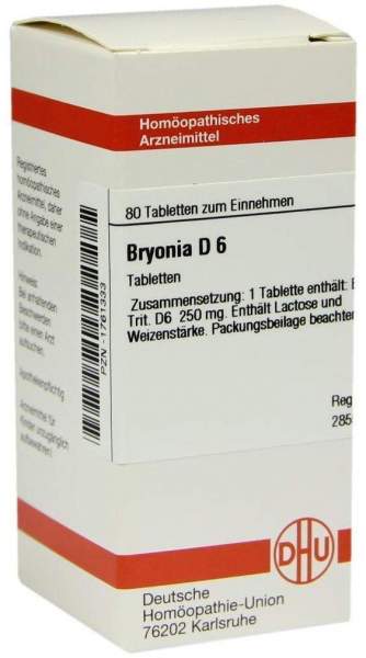 DHU Bryonia D6 80 Tabletten