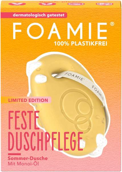 Foamie feste Duschpflege Sommer-Dusche, 1 Stück