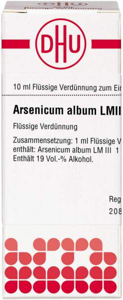 Dhu Arsenicum Album Lm Iii Dilution 10 ml