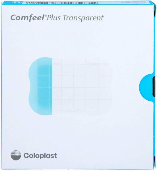 Comfeel Plus Transparenter Wundverb. 5 X 7 cm 10 Stück