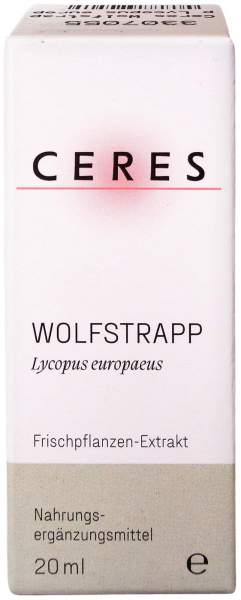 Ceres Wolfstrapp Lycopus europaeus Extract Tropfen 20 ml