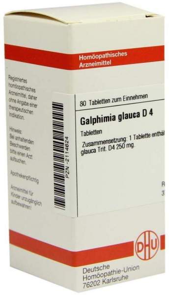 DHU Galphimia glauca D4 80 Tabletten