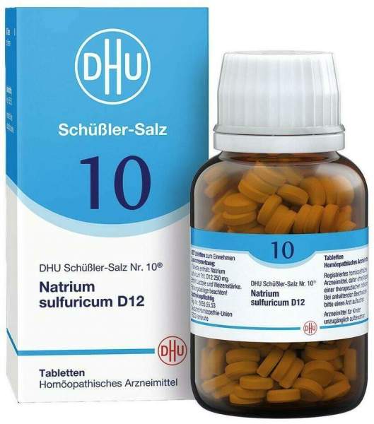 DHU Schüßler-Salz Nr. 10 Natrium sulfuricum D12 420 Tabletten