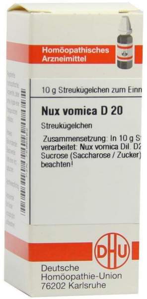 Nux Vomica D 20 Globuli