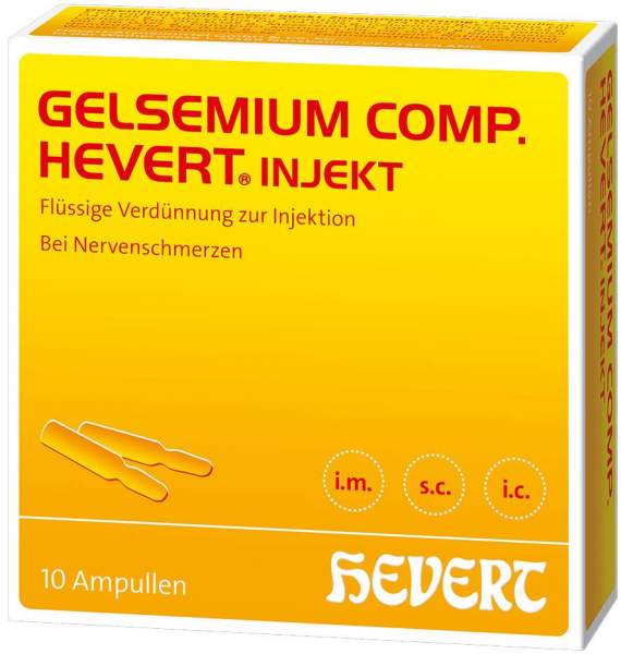Gelsemium Comp. Hevert Injekt 10 Ampullen