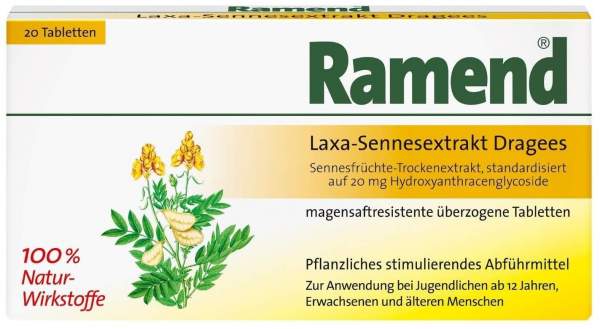 Ramend Laxa-Sennesextrakt 20 Dragees