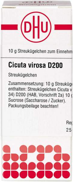 Dhu Cicuta Virosa D200 Globuli 10 G