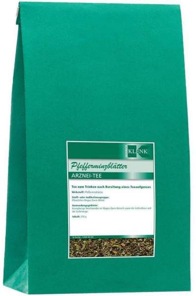 Pfefferminzblätter Tee