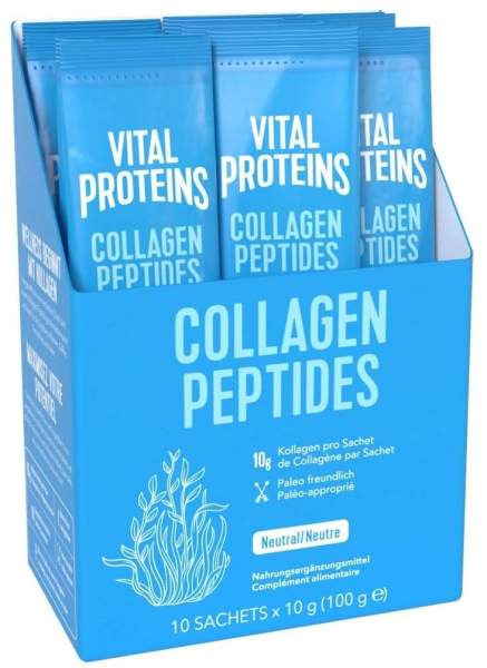 Vital Proteins Collagen Peptides Neutral Sachets 10 X 10 G