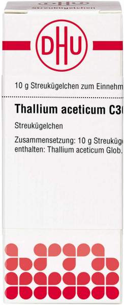 Dhu Thallium Aceticum C30 10 G Globuli