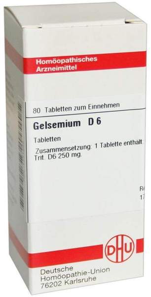Dhu Gelsemium D6 80 Tabletten