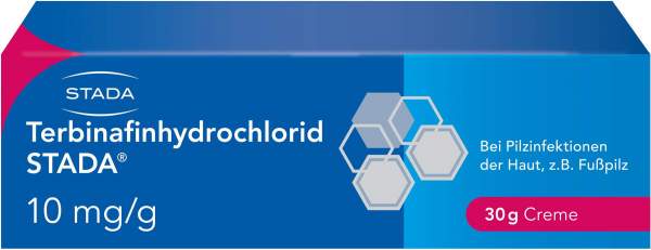 Terbinafin Hydrochlor.Stada 10mg Pro G 30 G Creme
