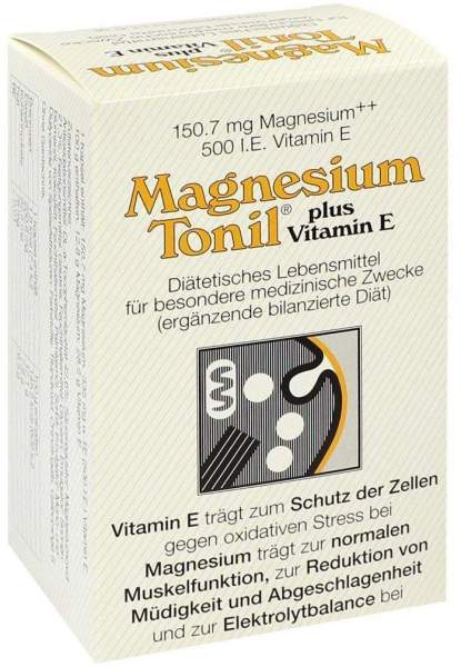 Magnesium Tonil Plus Vitamin E 100 Kapseln