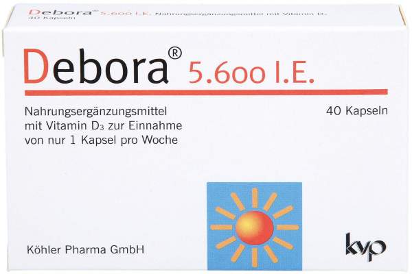 Debora 5600 I.E. 40 Kapseln