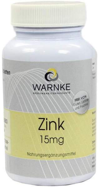 Zink 15 mg 250 Tabletten