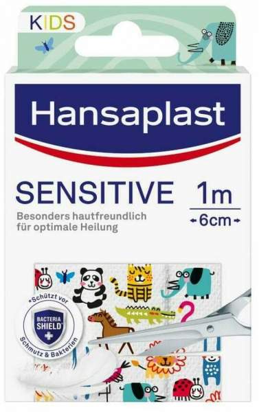Hansaplast Kinderpflaster Sensitive 1 m x 6 cm 1 Strip