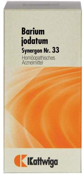 Synergon 33 Barium Jodatum 100 Tabletten