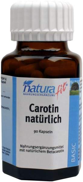 Naturafit Carotin Natürlich Kapseln