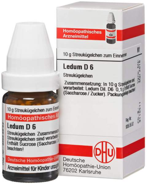 DHU Ledum D6 10 g Globuli