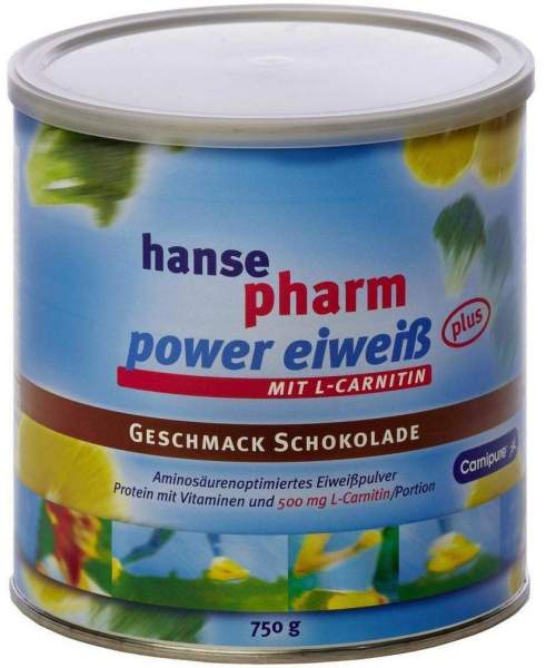 Hansepharm Power Eiweiß Plus Schoko Pulver