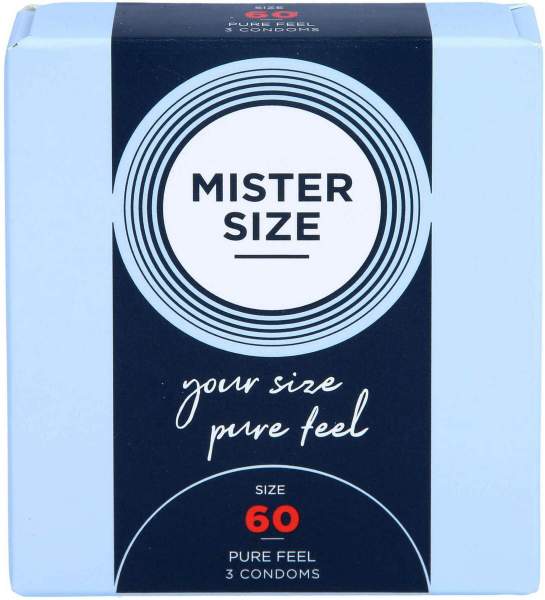 Mister Size 60 Kondome 3 Stück