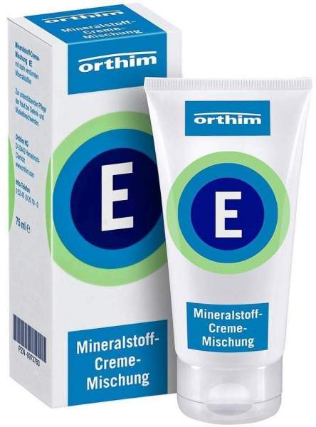 Mineralstoff-Creme-Mischung E