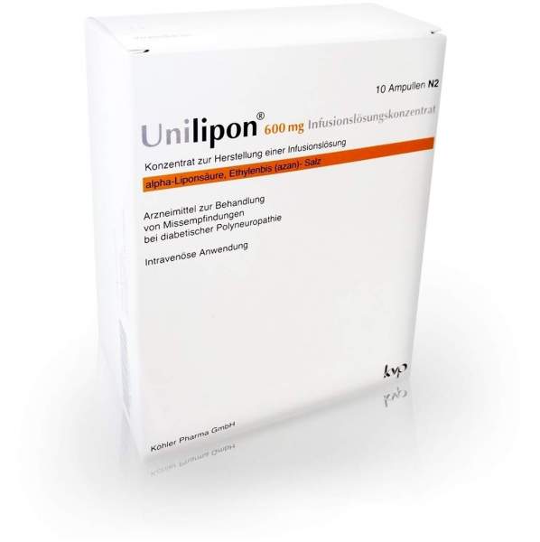 Unilipon 600 Infusionslösungskonzentr