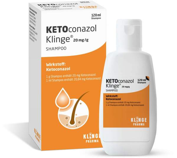 Ketoconazol Klinge 20 mg pro g Shampoo 120 ml