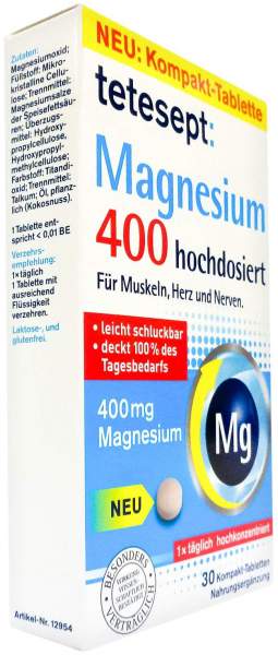 Tetesept Magnesium 400 hochdosiert 30 Tabletten