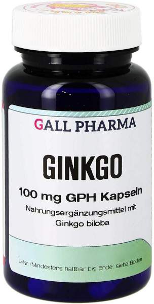 Ginkgo 100 mg Gph 750 Kapseln