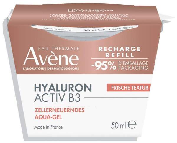 Avene Hyaluron Activ B3 zellerneuerndes Aqua-Gel Nachfüllpack 50 ml