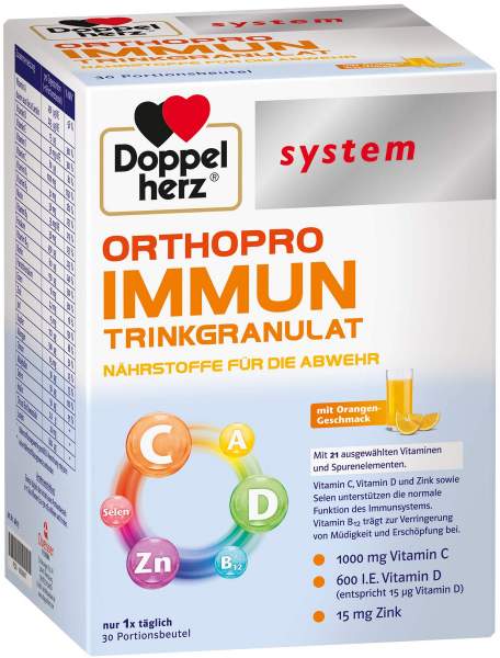 Doppelherz system Orthopro Immun 30 Beutel Trinkgranulat