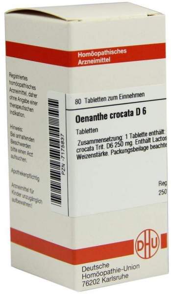 DHU Oenanthe crocata D6 Tabletten