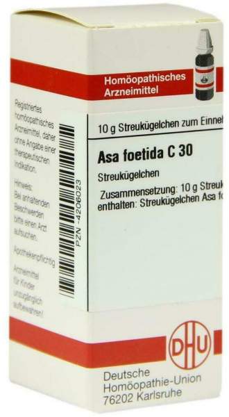 Asa Foetida C30 Dhu 10 G Globuli