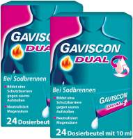 Sparset Gaviscon Dual 48 x 10 ml Suspension