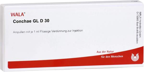 Wala Conchae Gl D30 10 X 1 ml Ampullen