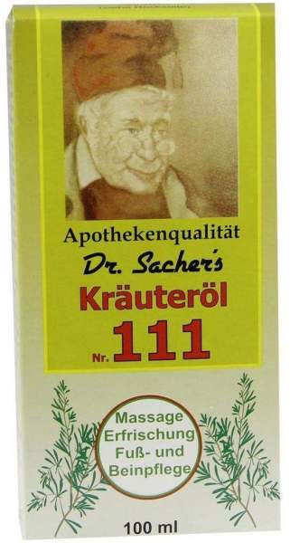 Dr.Sachers Kräuteröl Nr. 111 100 ml Flüssigkeit