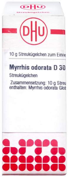 Dhu Myrrhis Odorata D30 Globuli 10 G
