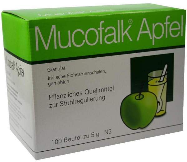 Mucofalk Apfel Granulat 100 Beutel