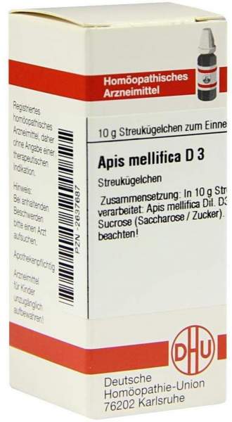 DHU Apis mellifica D3 10 g Globuli